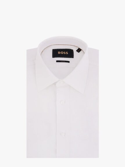 Boss Slim Fit Linen Shirt