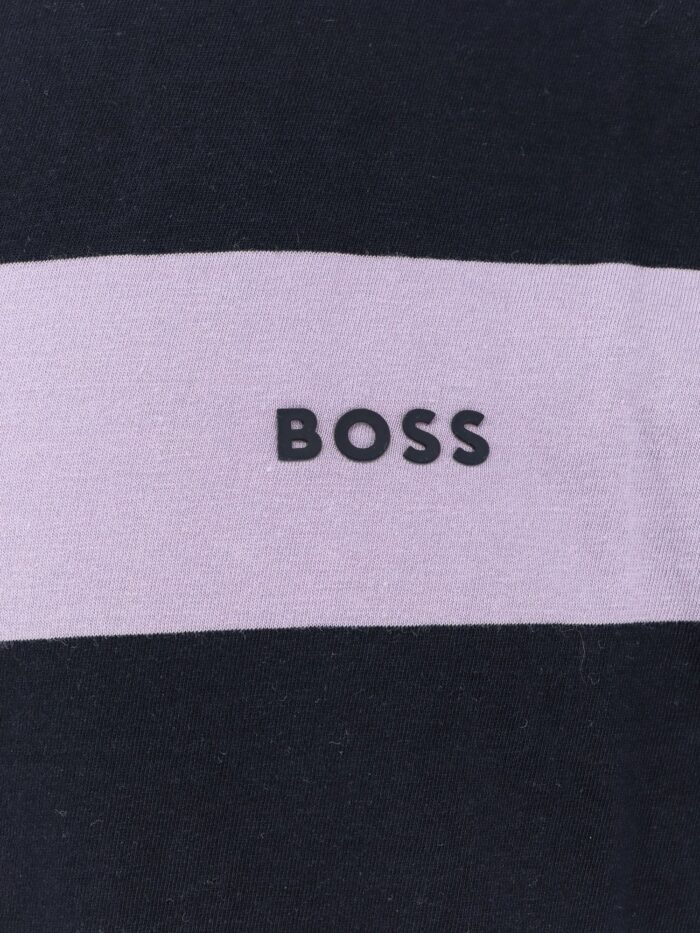 Boss Striped Cotton T-shirt