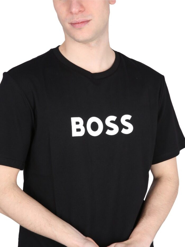 Boss T-SHIRT CON STAMPA LOGO
