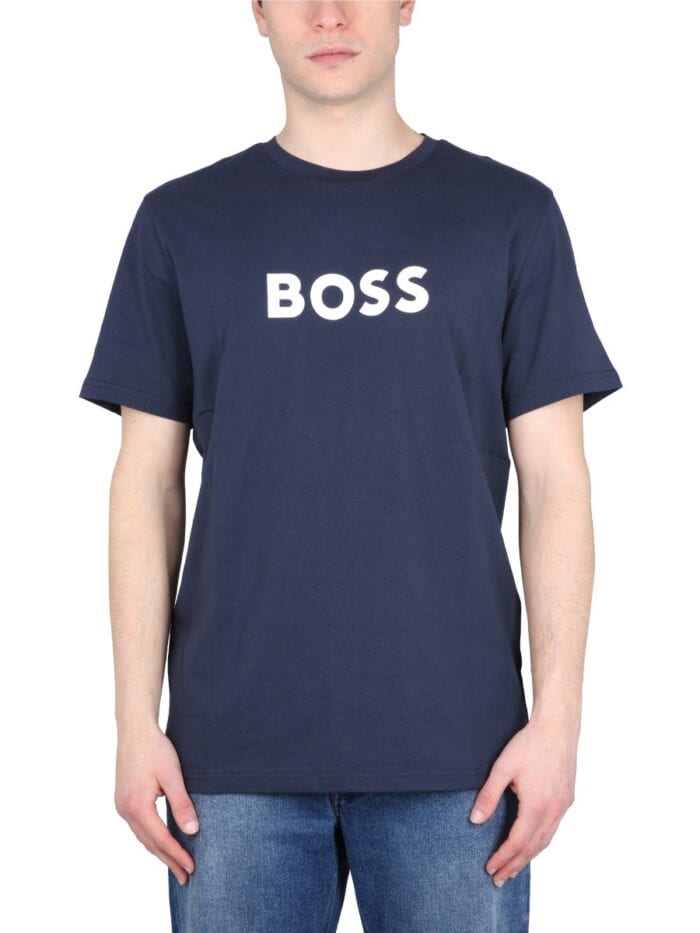 Boss T-SHIRT CON STAMPA LOGO