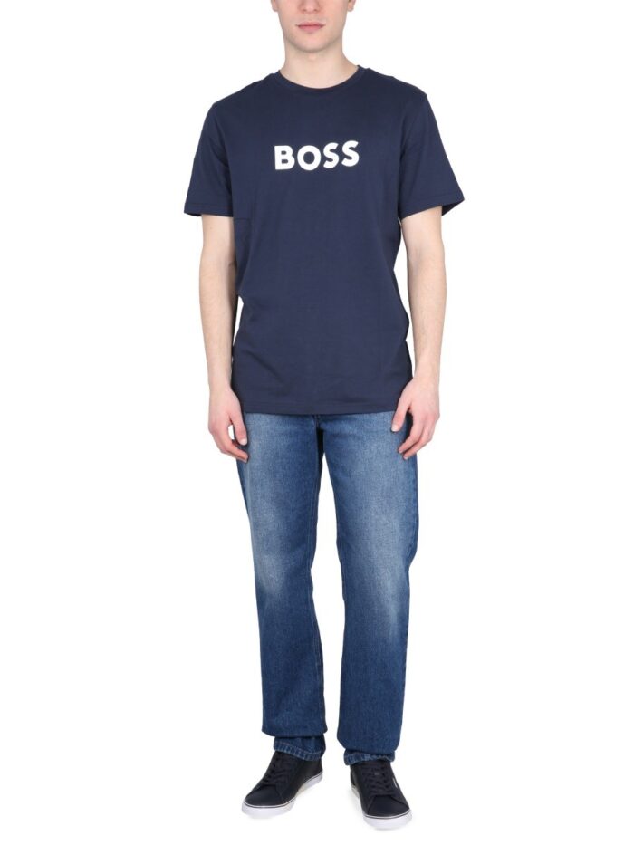 Boss T-SHIRT CON STAMPA LOGO