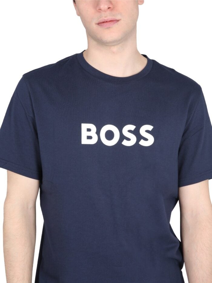Boss T-SHIRT CON STAMPA LOGO