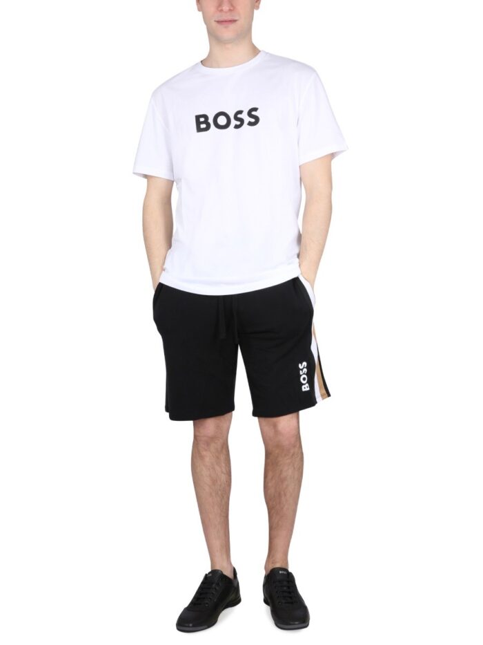 Boss T-SHIRT CON STAMPA LOGO