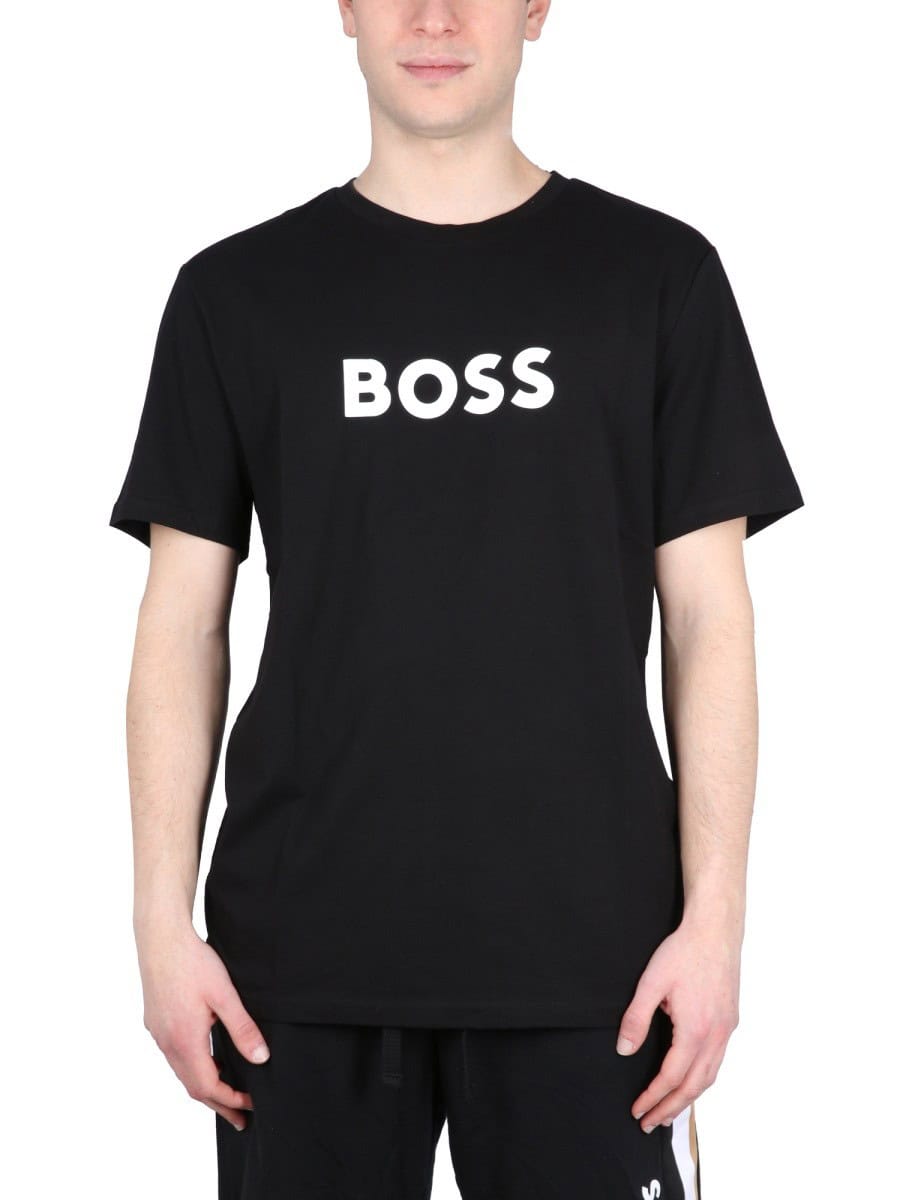 Boss T-SHIRT CON STAMPA LOGO