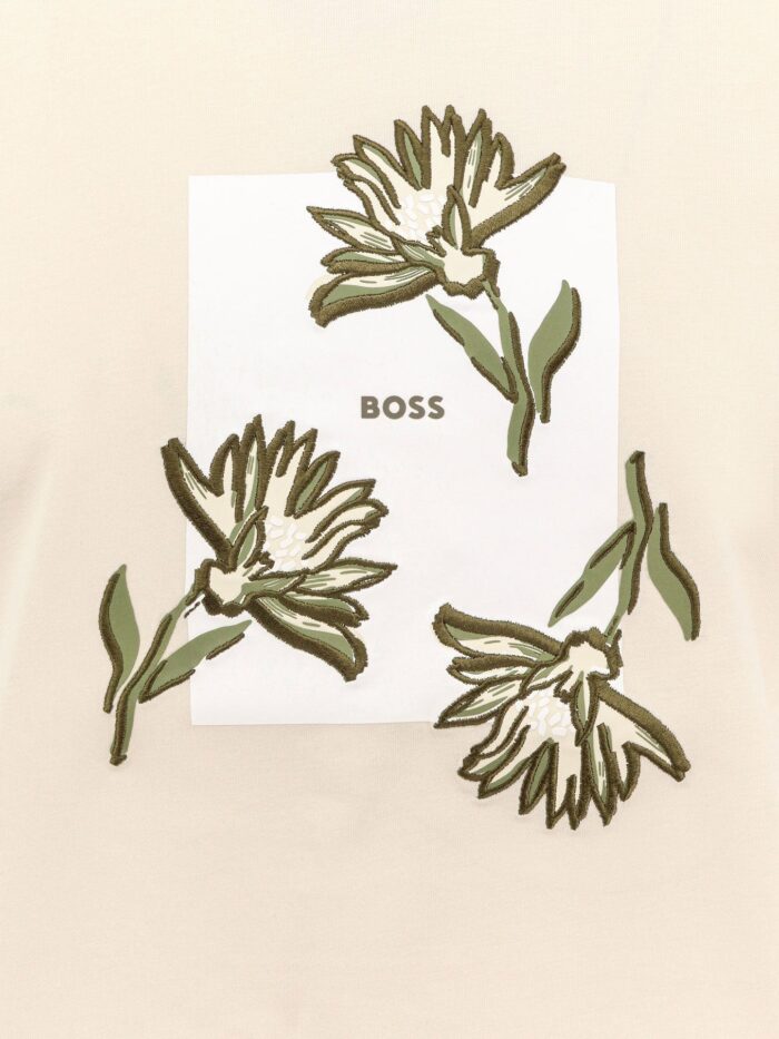 Boss T-shirt In Cotone