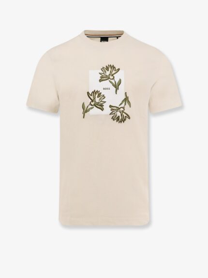 Boss T-shirt In Cotone