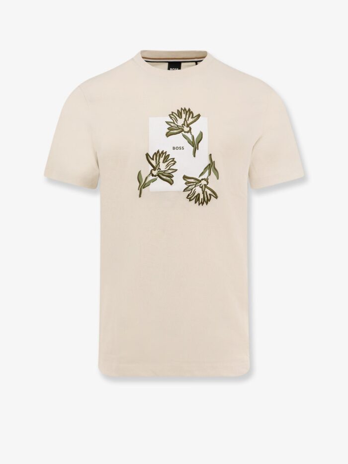 Boss T-shirt In Cotone