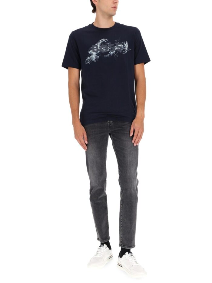 boss "thompson" t shirt with print Boss "THOMPSON" T-SHIRT WITH PRINT