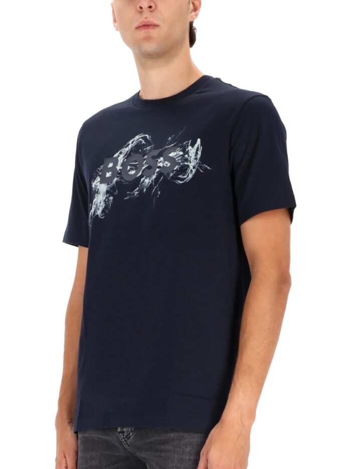boss "thompson" t shirt with print Boss "THOMPSON" T-SHIRT WITH PRINT