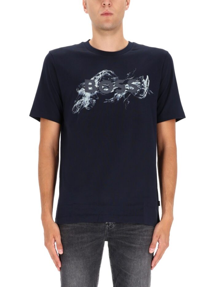 boss "thompson" t shirt with print Boss "THOMPSON" T-SHIRT WITH PRINT