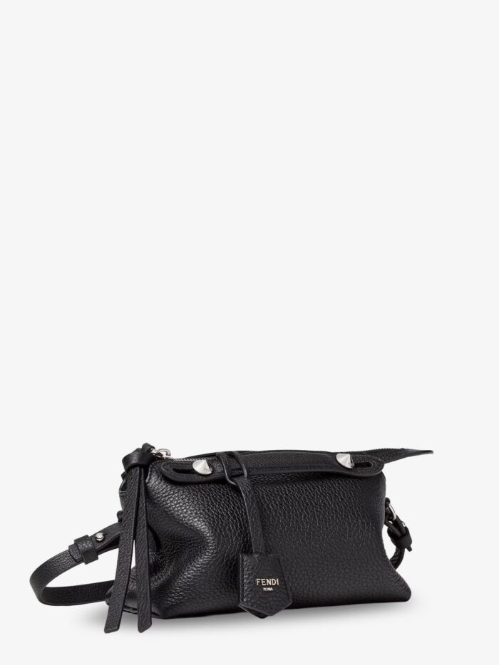 Fendi Boston Leather Handbag