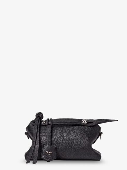 Fendi Boston Leather Handbag