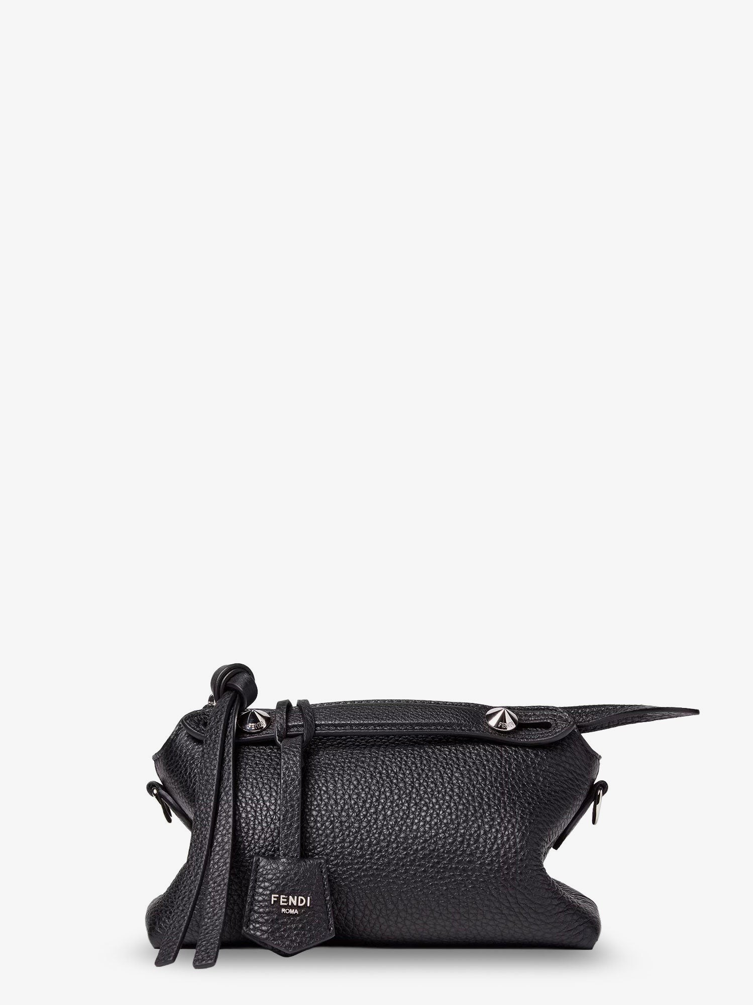 Fendi Boston Leather Handbag