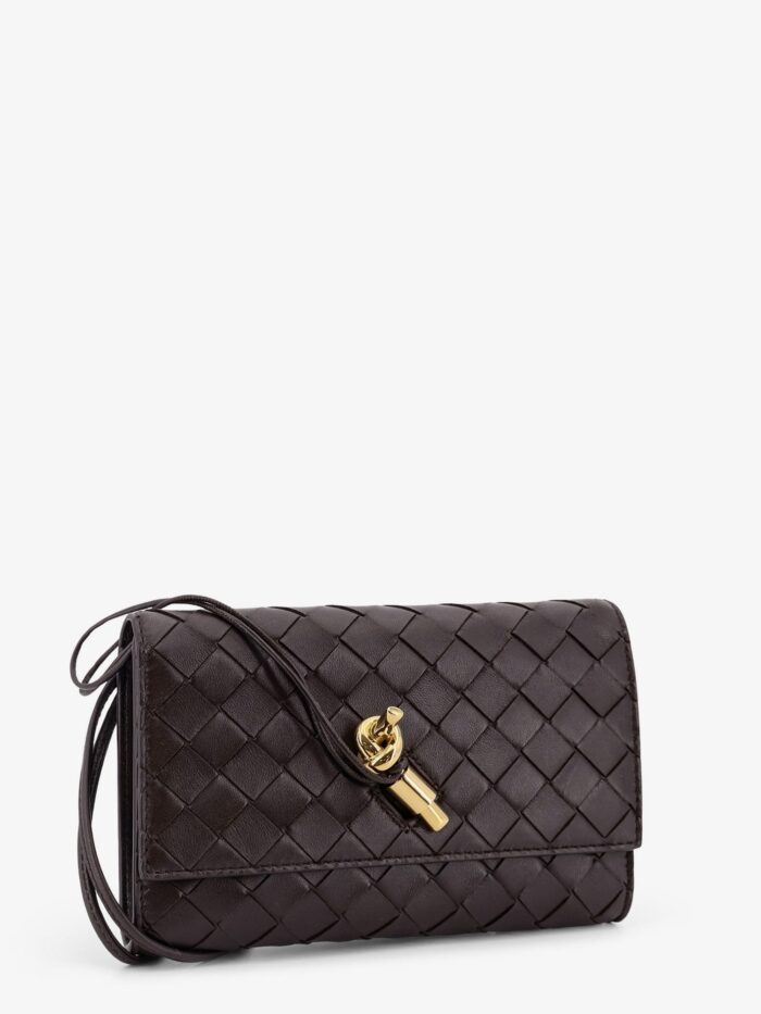 Bottega Veneta Andiamo Crossbody Bag With Intrecciato Pattern