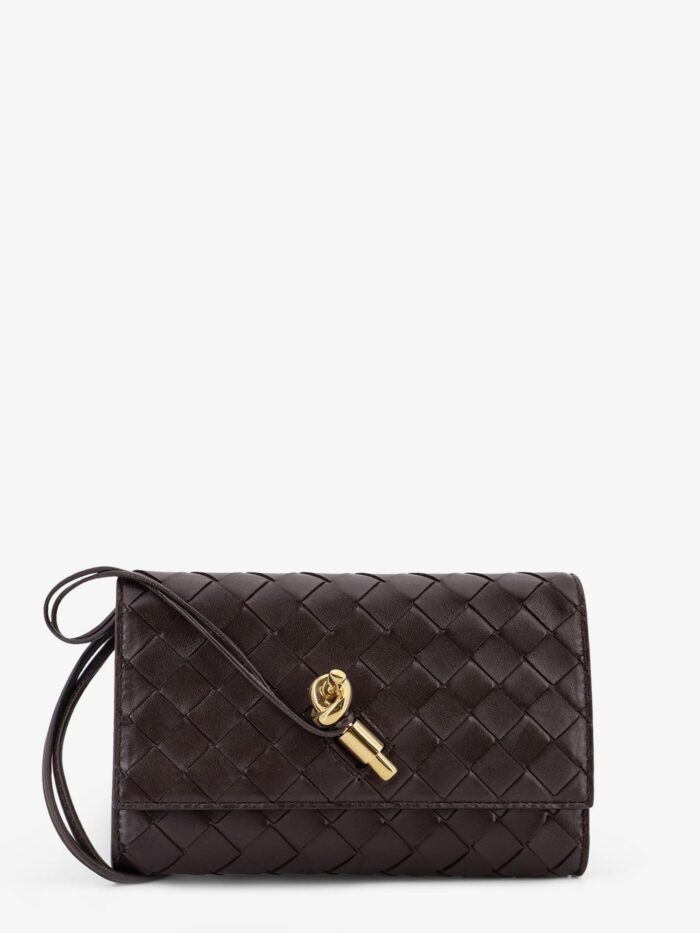 Bottega Veneta Andiamo Crossbody Bag With Intrecciato Pattern