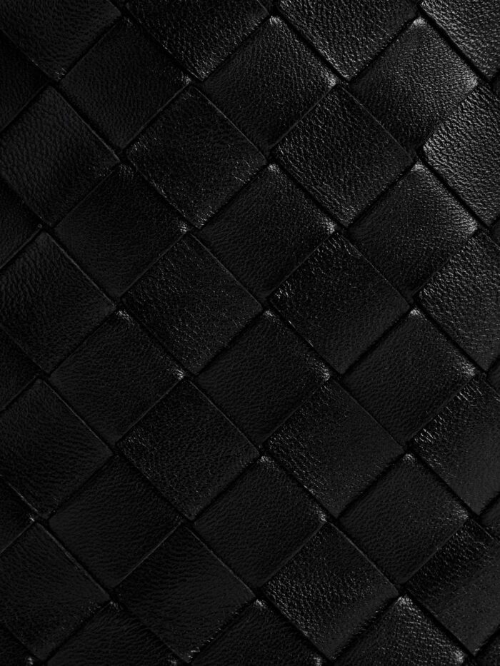 Bottega Veneta Andiamo Leather Smartphone Pochette With Intrecciato Motif