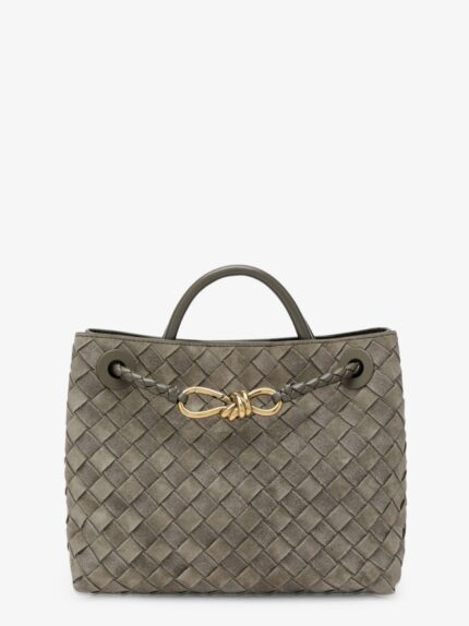 Bottega Veneta Andiamo Small Suede Crossbody Bag