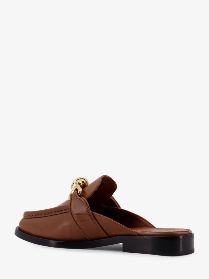 Bottega Veneta Astaire Leather Sabot Loafers