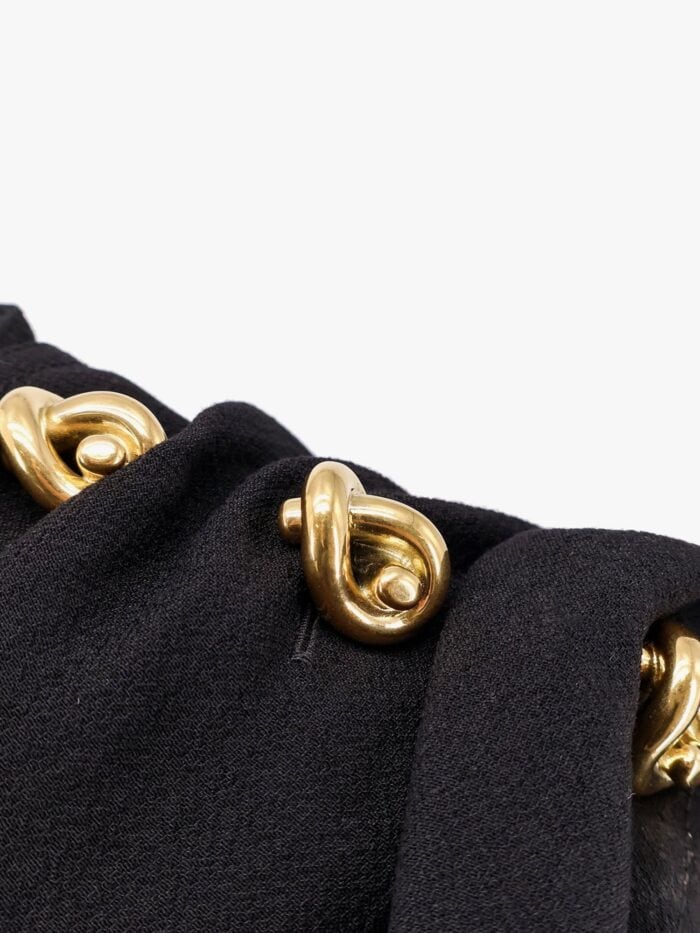 Bottega Veneta Asymmetric Viscose And Wool Crêpe Top