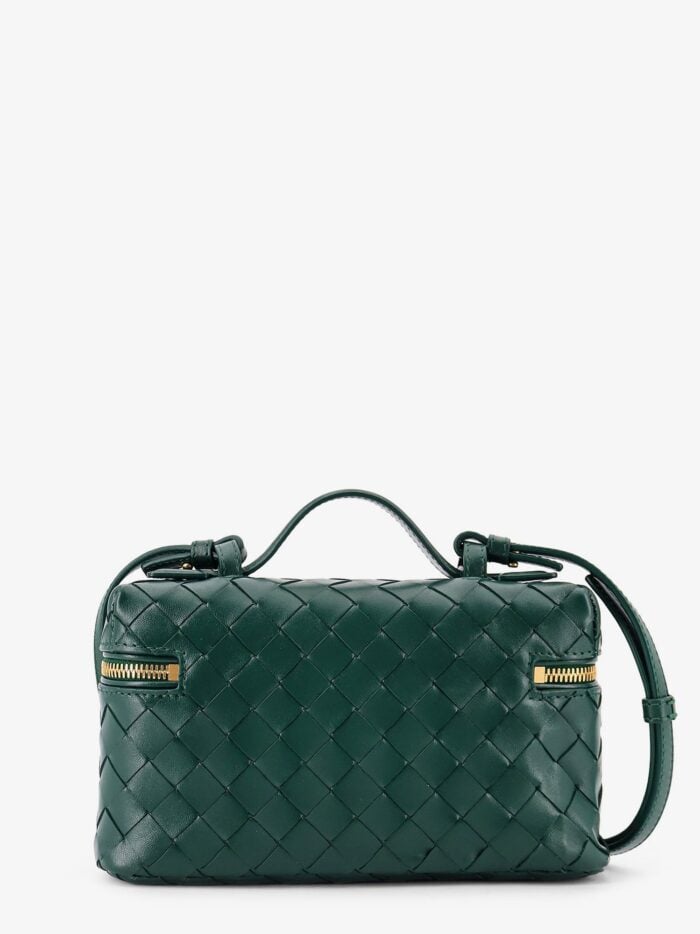 Bottega Veneta Bang Bang Leather Vanity Case With Intrecciato Motif