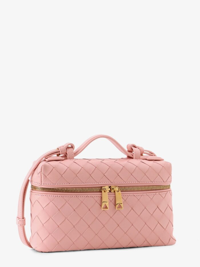 Bottega Veneta Bang Bang Leather Vanity Case With Intrecciato Motif