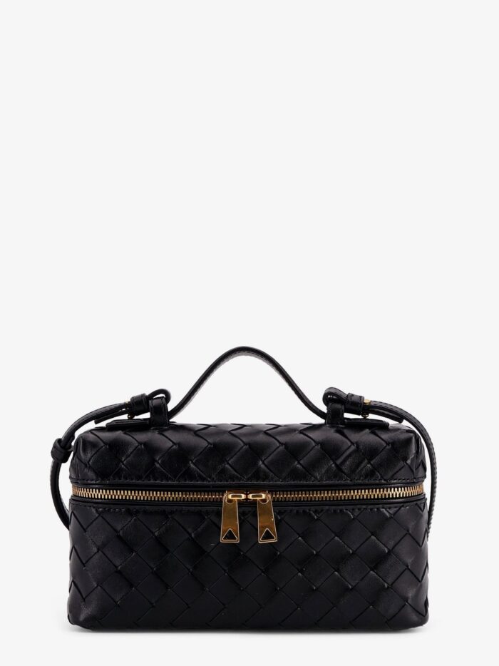Bottega Veneta Bang Bang Leather Vanity Case With Intrecciato Motif