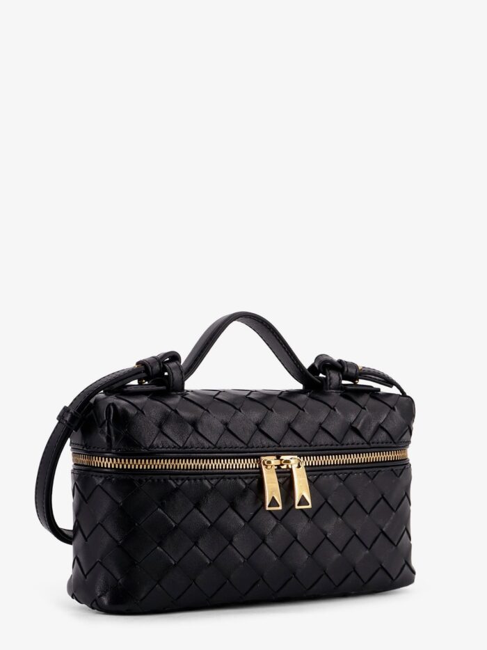 Bottega Veneta Bang Bang Leather Vanity Case With Intrecciato Motif