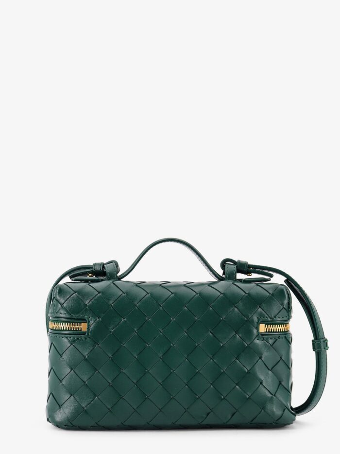 Bottega Veneta Bang Bang Leather Vanity Case With Intrecciato Motif
