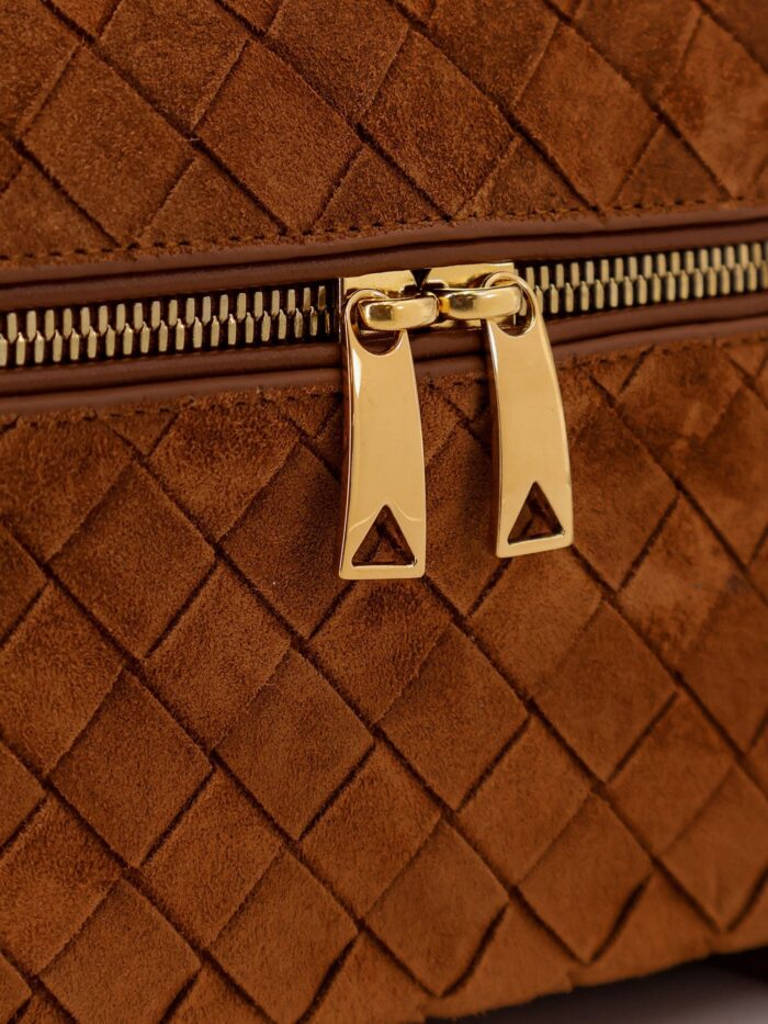 Bottega Veneta Bang Bang Suede Vanity Case