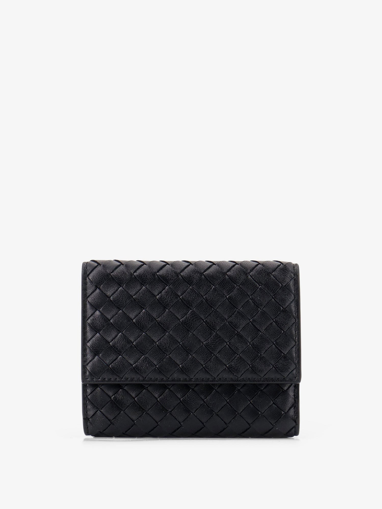 Bottega Veneta Bi-fold Intrecciato Wallet With Zip