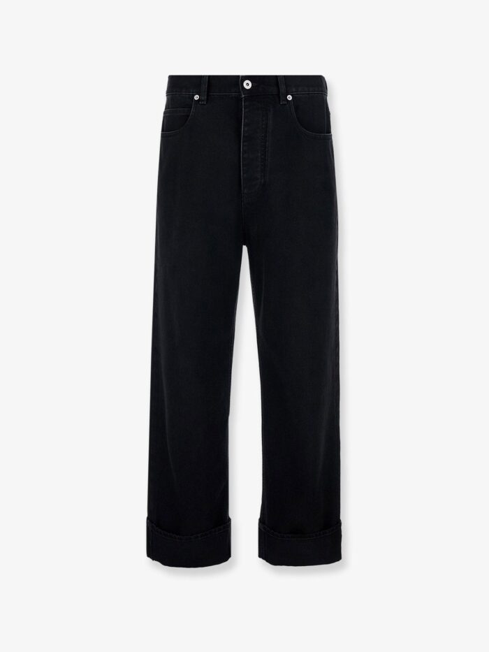 bottega veneta black denim trousers Bottega Veneta Black Denim Trousers