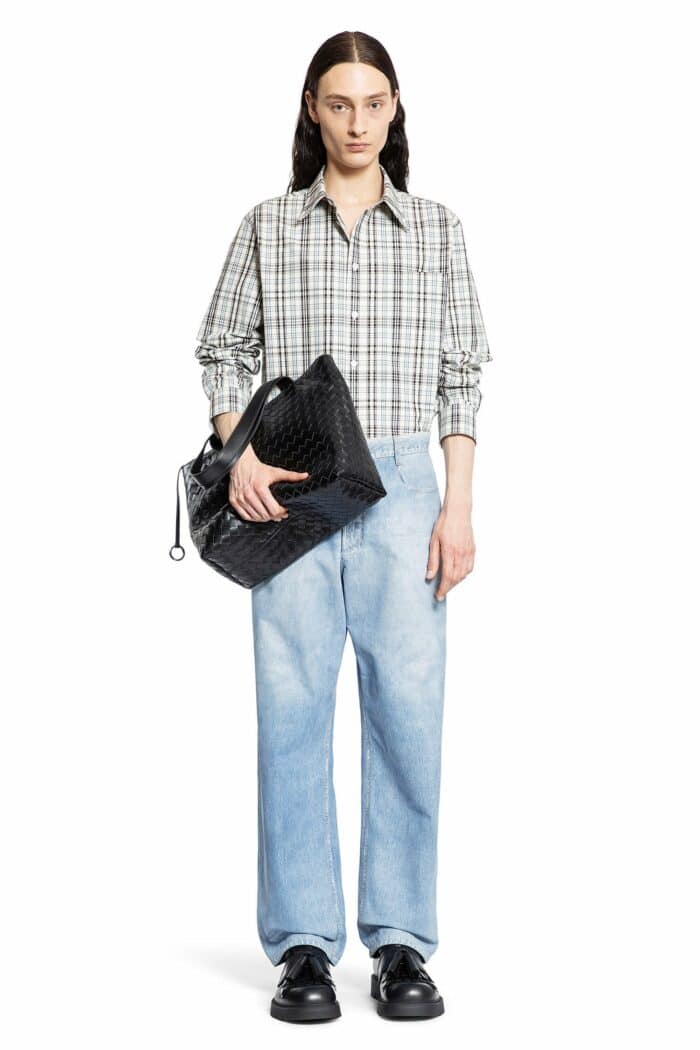 BOTTEGA VENETA Bold Compact Check Shirt