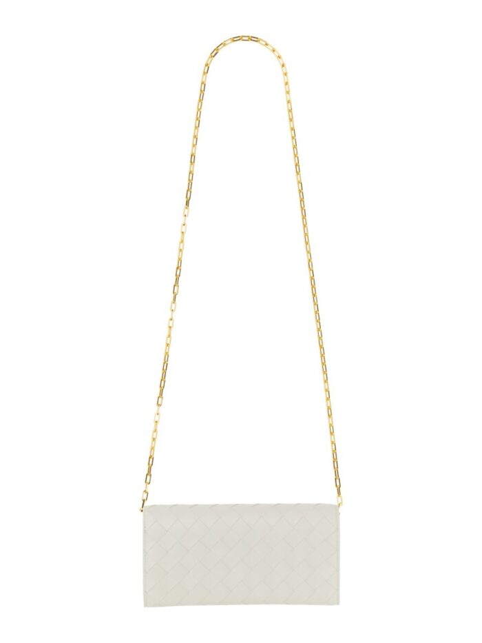 Bottega Veneta BRAIDED WALLET WITH CHAIN