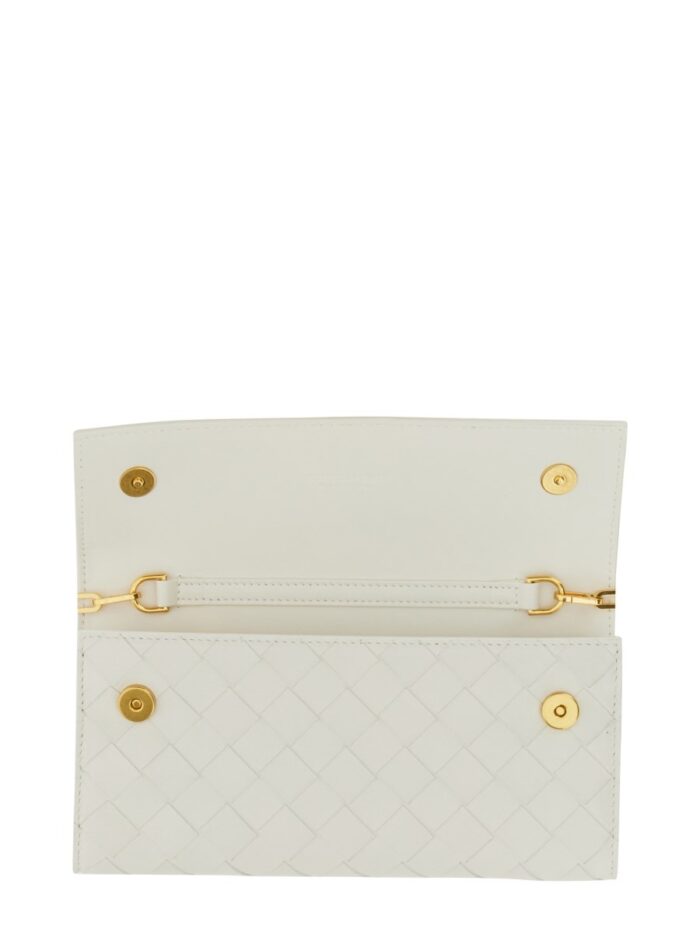 Bottega Veneta BRAIDED WALLET WITH CHAIN