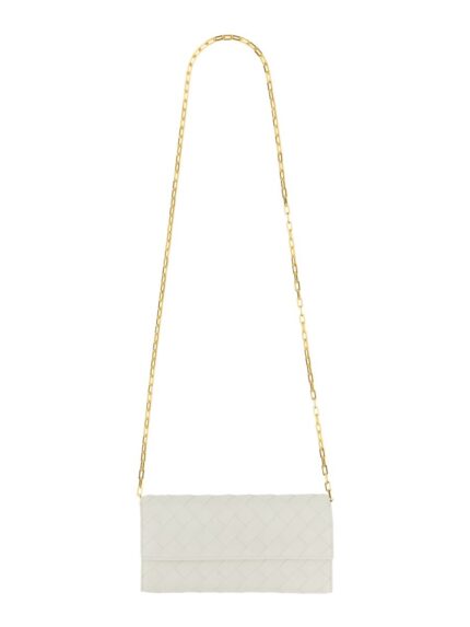 Bottega Veneta BRAIDED WALLET WITH CHAIN