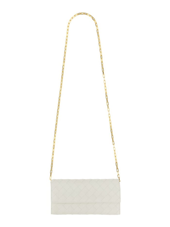 Bottega Veneta BRAIDED WALLET WITH CHAIN