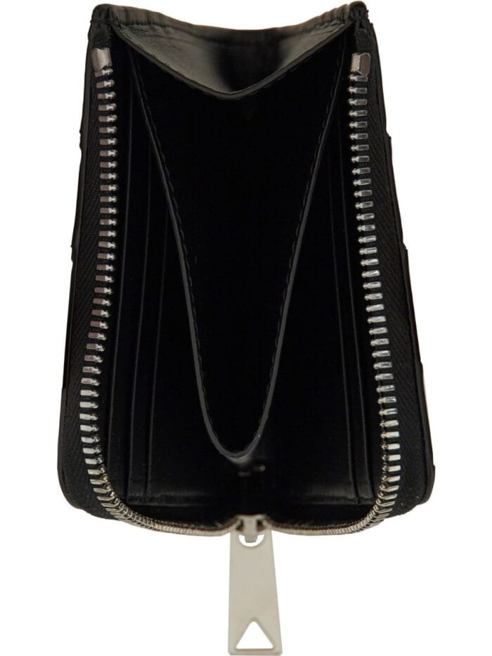 Bottega Veneta BRAIDED ZIPPERED WALLET