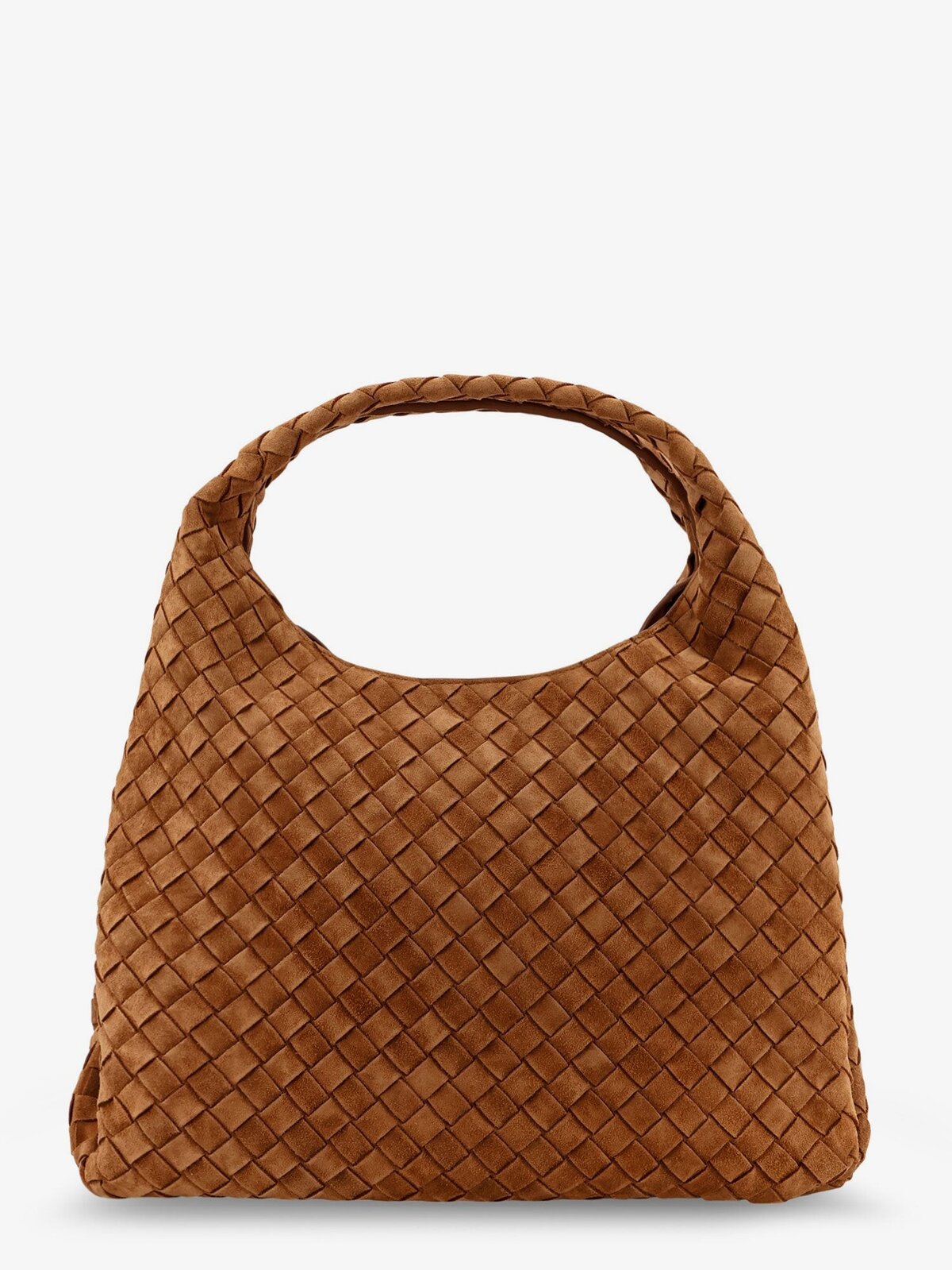 Bottega Veneta Campana Large Suede Shoulder Bag