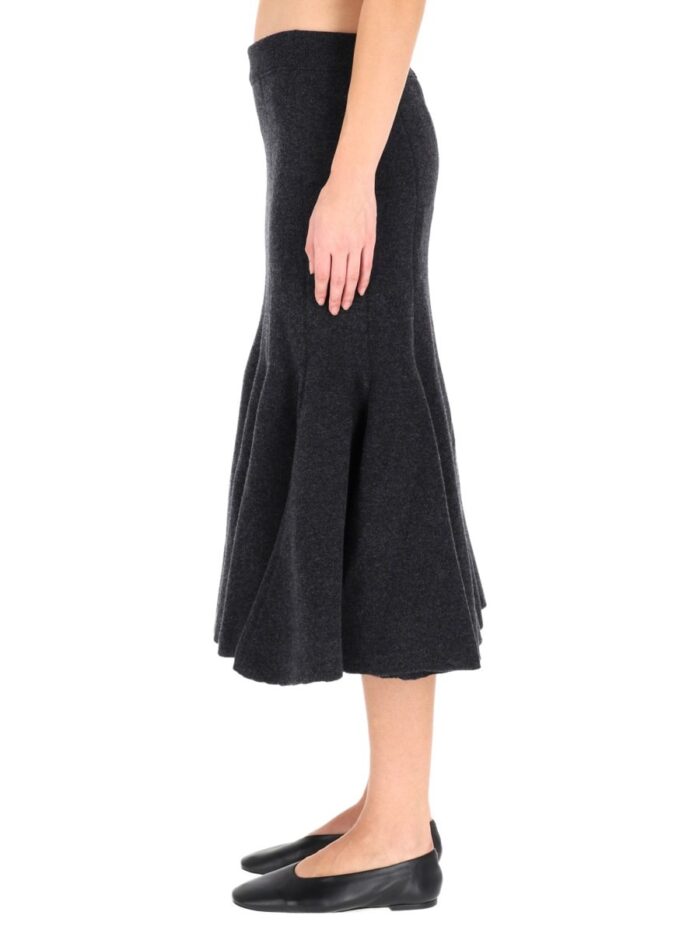 Bottega Veneta CASHMERE MIDI SKIRT