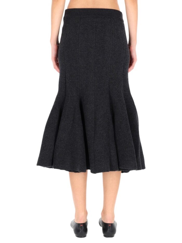 Bottega Veneta CASHMERE MIDI SKIRT