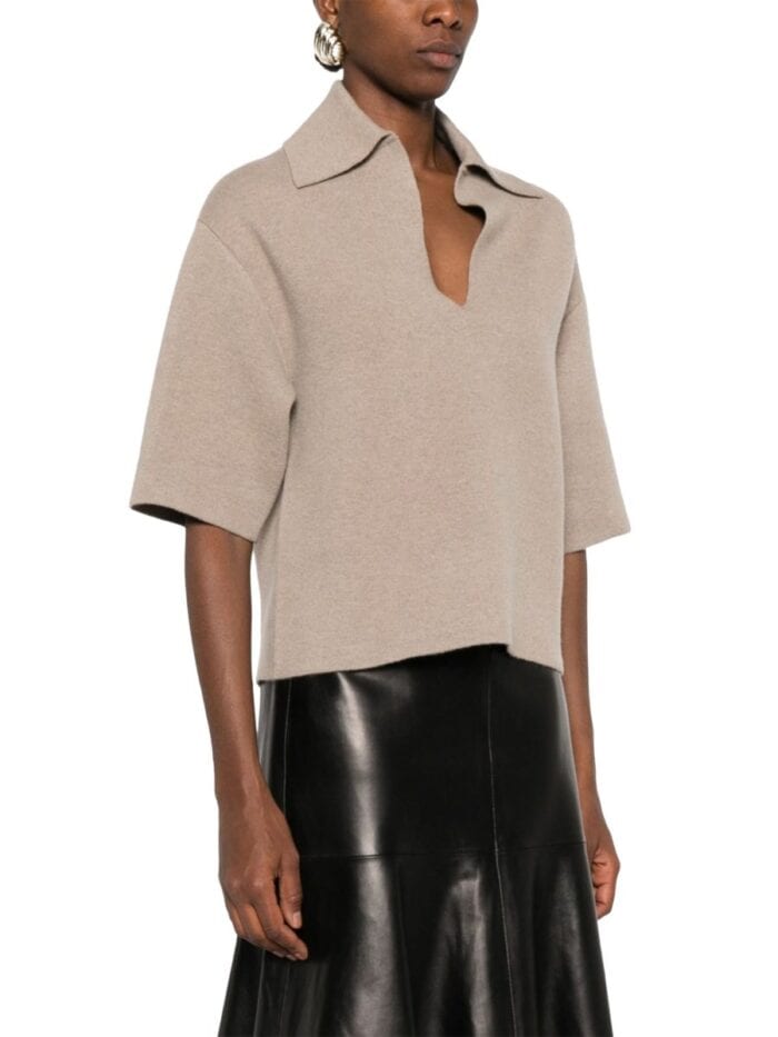 Bottega Veneta CASHMERE POLO SHIRT