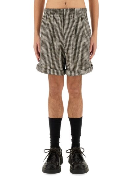 Bottega Veneta CHECKERED SHORTS