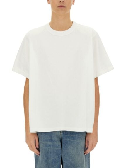 Bottega Veneta CHECKERED T-SHIRT MADE OF SOFT COTTON JERSEY