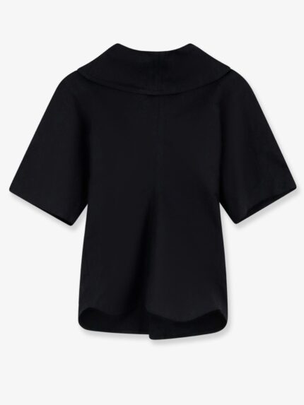 Bottega Veneta Compact Cotton Canvas Shirt With Square Knot Buttons