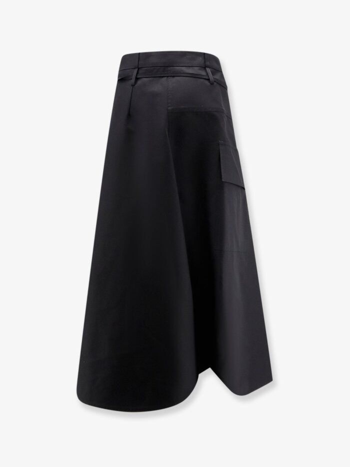 Bottega Veneta Compact Cotton Canvas Skirt