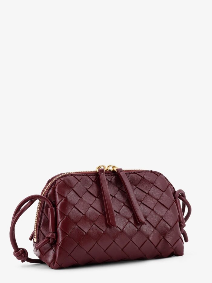 Bottega Veneta Concert Leather Clutch With Intrecciato Motif