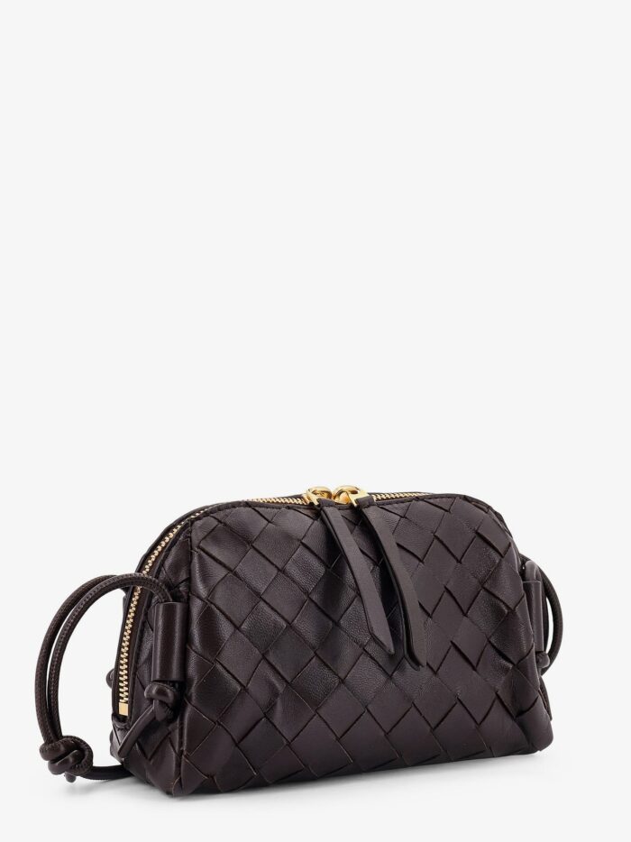 Bottega Veneta Concert Leather Clutch With Intrecciato Motif
