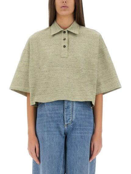 Bottega Veneta COTTON PIQUE POLO SHIRT