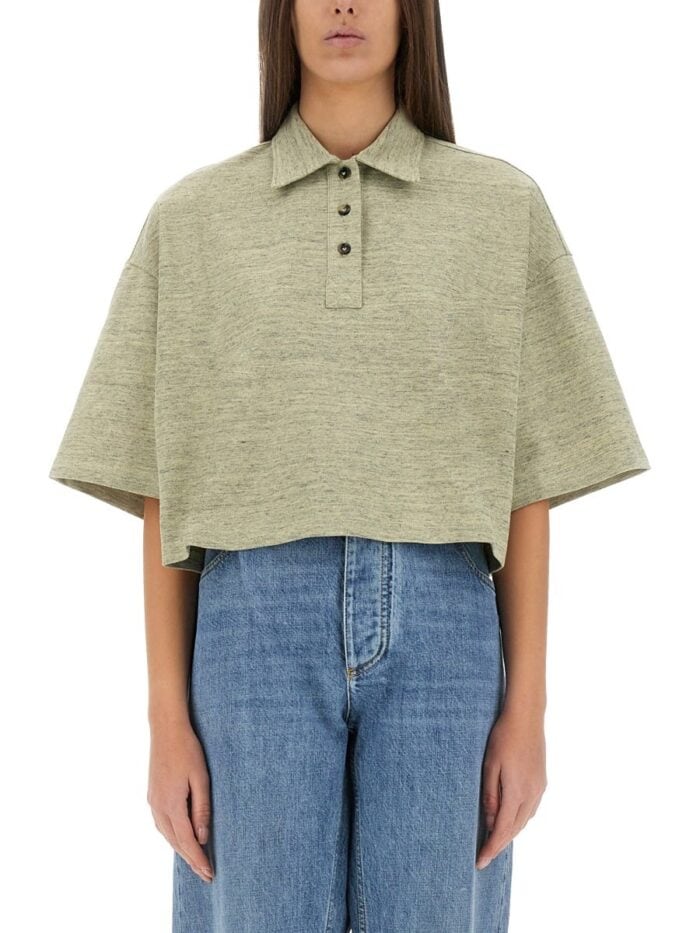 Bottega Veneta COTTON PIQUE POLO SHIRT