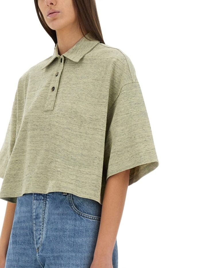 Bottega Veneta COTTON PIQUE POLO SHIRT